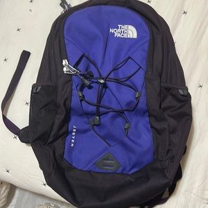 The North Face purple jester